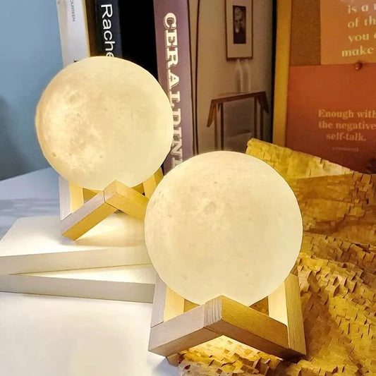 DIY Planet Room Lamp Moon Galaxy Night Light Art