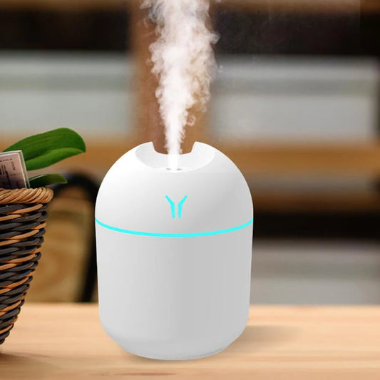 LED USB Mini Air Humidifier Aroma Essential Oil Diffuser For Home Car.